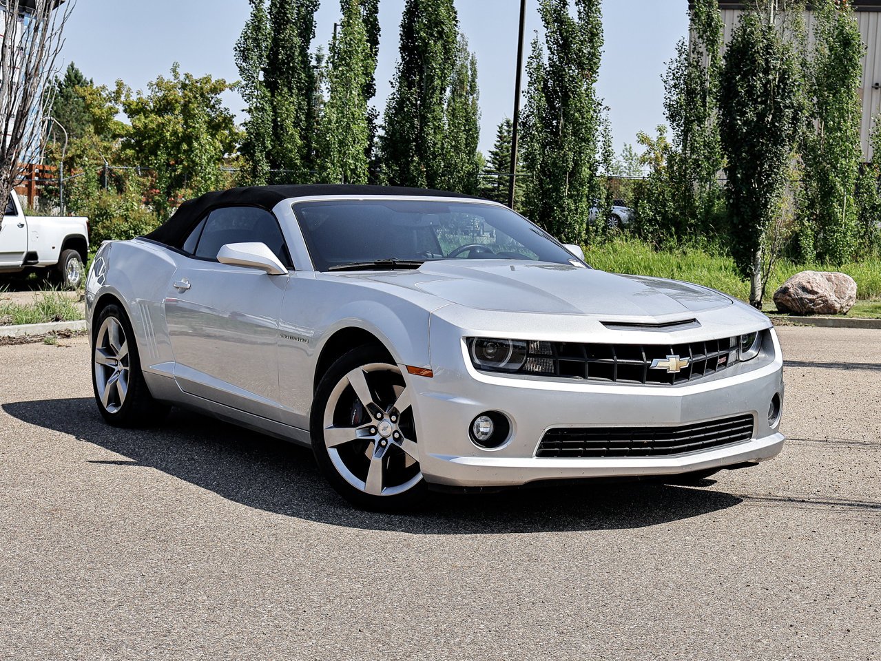 2012 Chevrolet Camaro 2dr Conv 2SS Grey Sherwood Park - photo #1