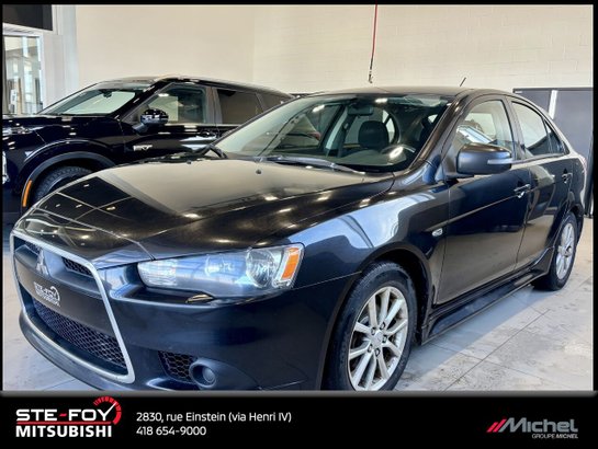 Mitsubishi Lancer Sportback SE, TRACTION AVANT, HATCHBACK, BANCS CHAUFFANTS. 2015 Noir