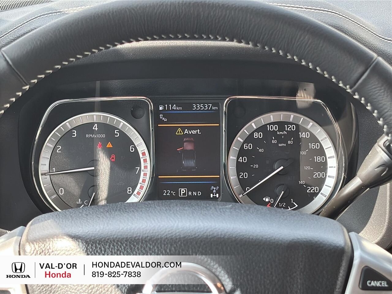 Nissan Titan PRO-4X cabine double 4x4 2019 Noir Val-d'Or - photo #9