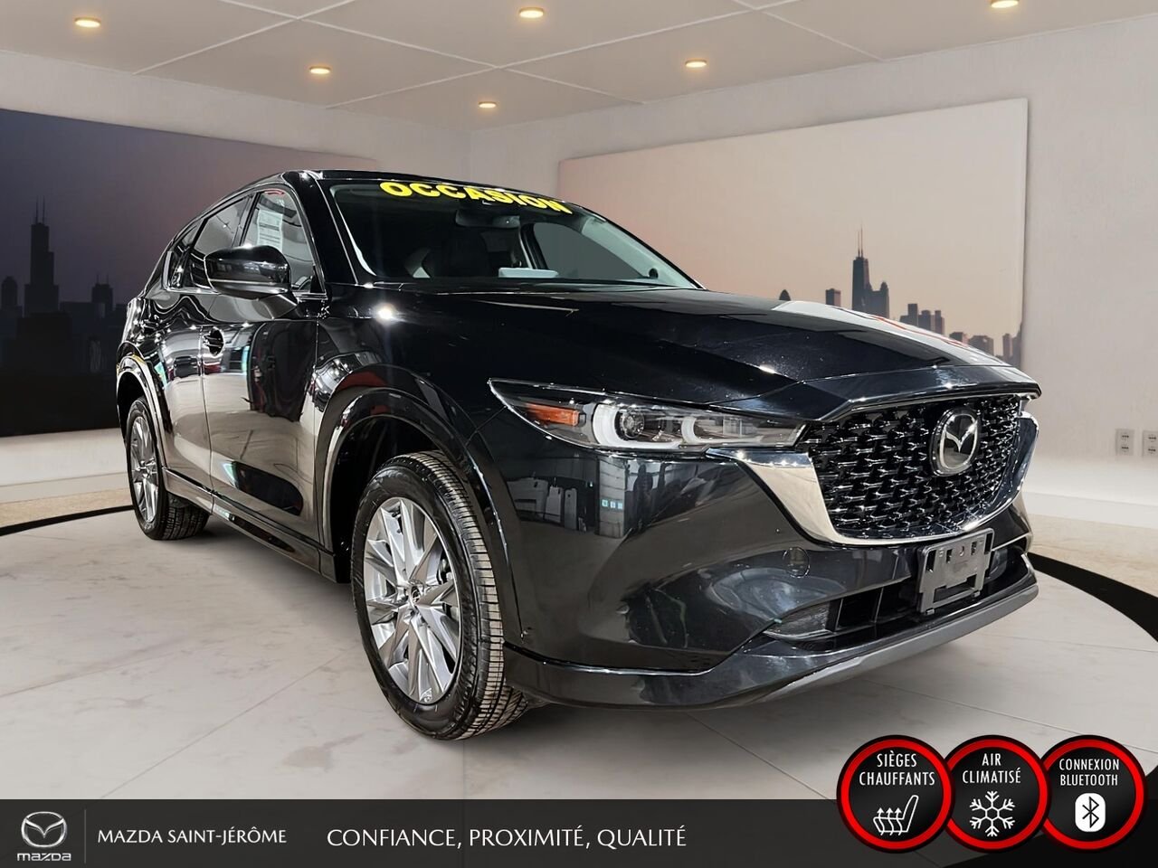 Mazda CX-5 2025 Noir Ste-Agathe des Monts - photo #3