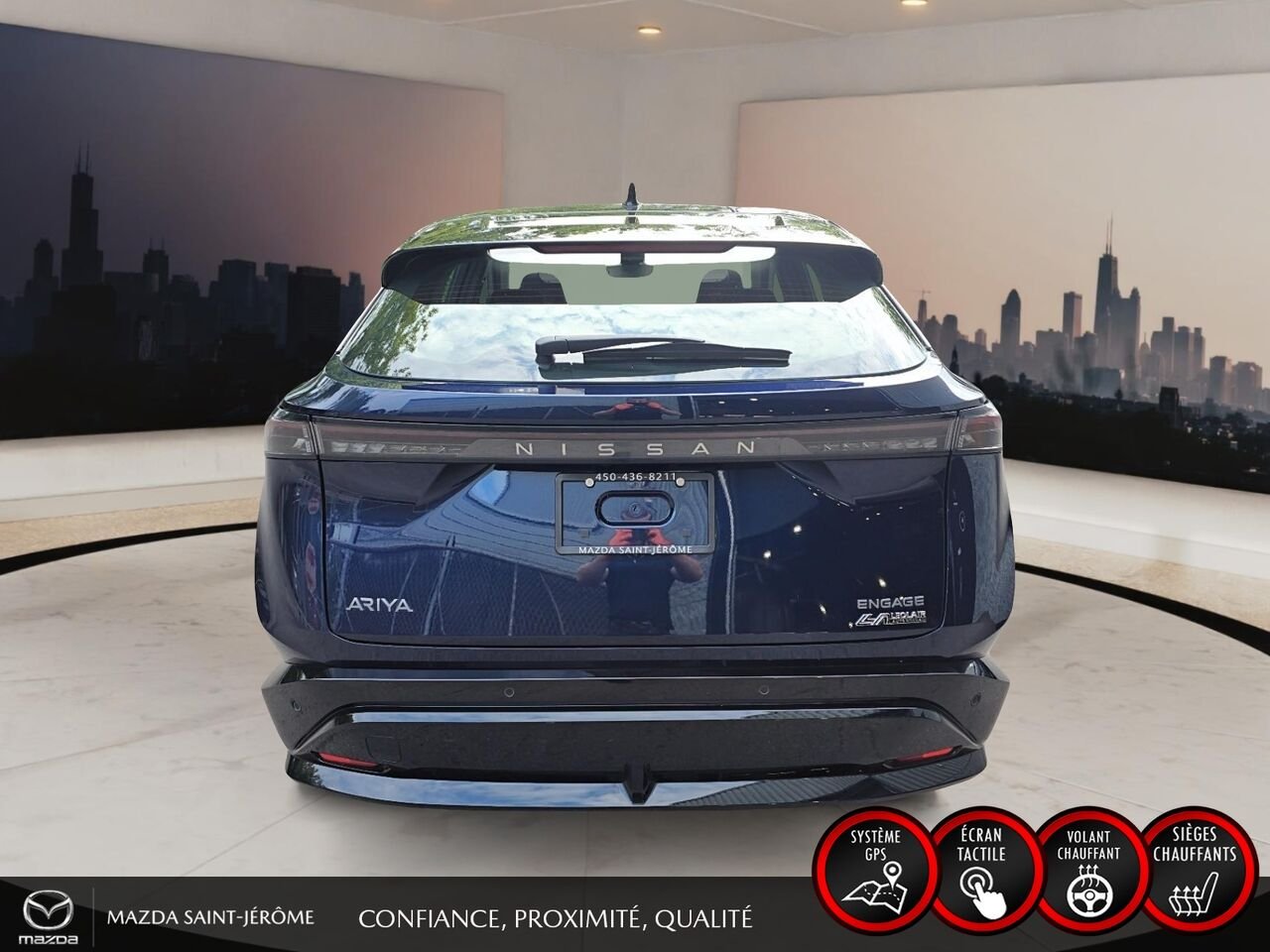 Nissan ARIYA 2023 Bleu Ste-Agathe des Monts - photo #6