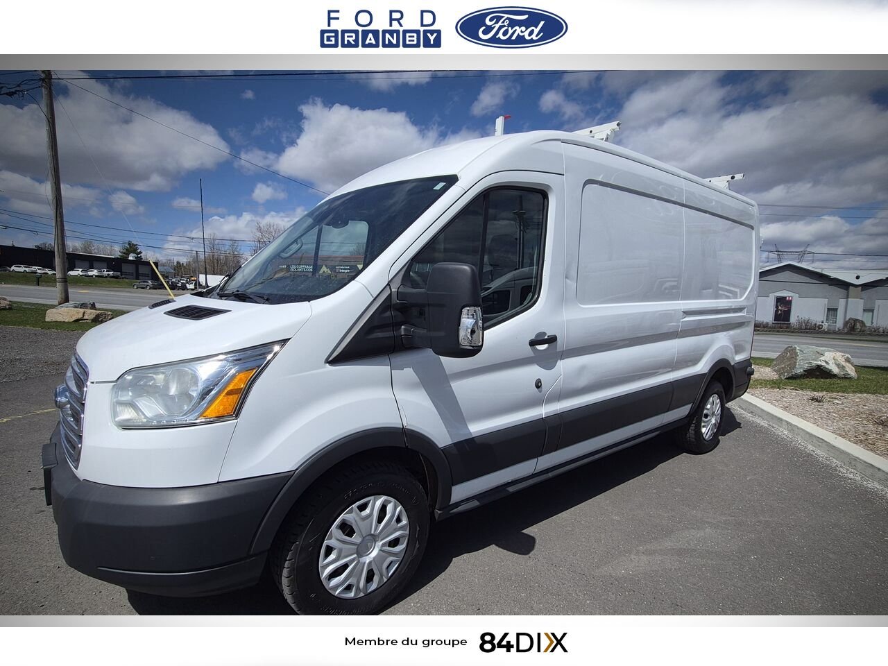 Ford Transit fourgon utilitaire 2015 Blanc Granby - photo #2