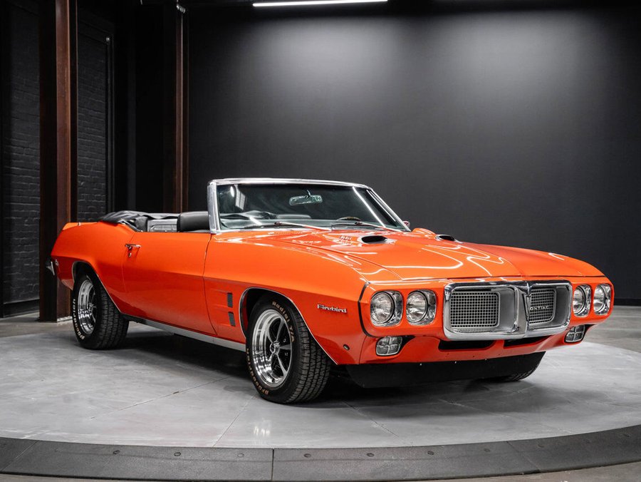 1969 Pontiac Firebird 400 1969 Orange