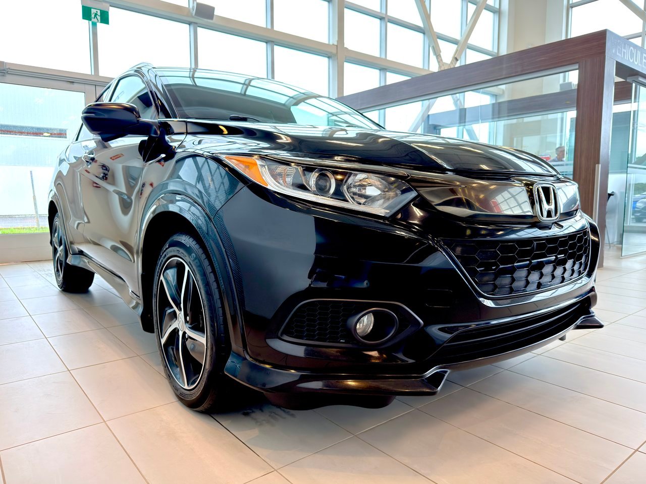 Honda HR-V 2021 Noir Notre-Dame-des-Prairies - photo #5