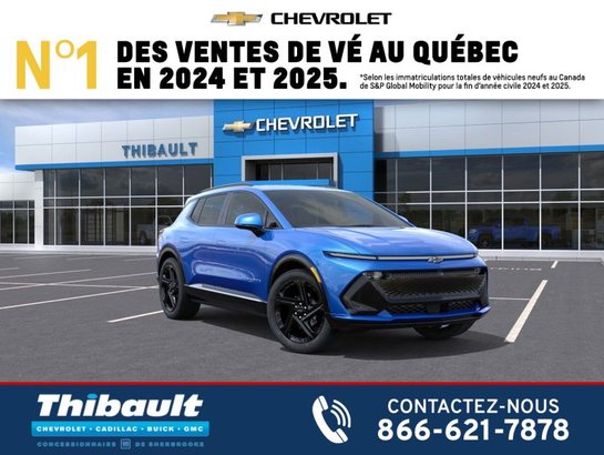 2026 CHEVROLET Equinox EV 2026 RIPTIDE BLUE METALLIC