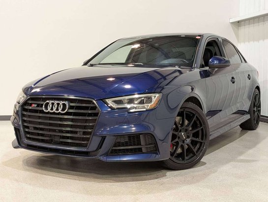 2018 Audi S3 Sedan Blue
