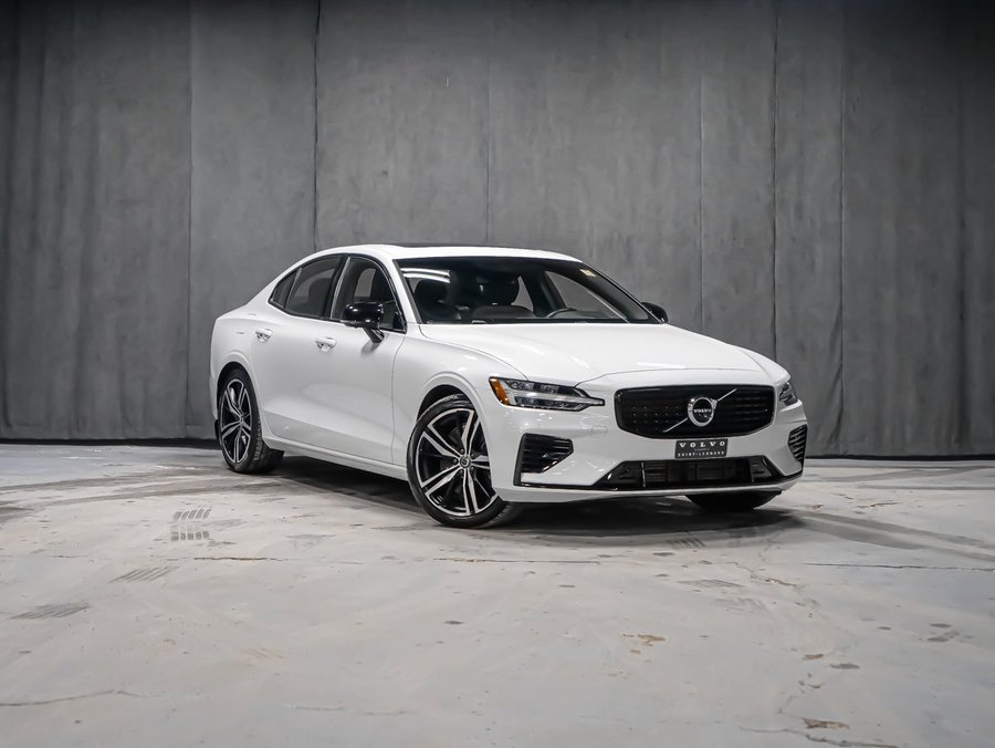 2021 Volvo S60 Recharge T8 R-DESIGN ADVANCED CLIMAT POLESTAR White