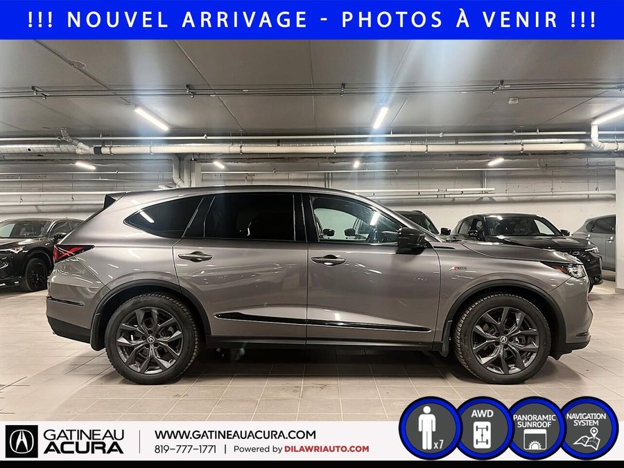 Acura MDX *** UN PROPRIO + CLEAN CARFAX *** 2023 Gris