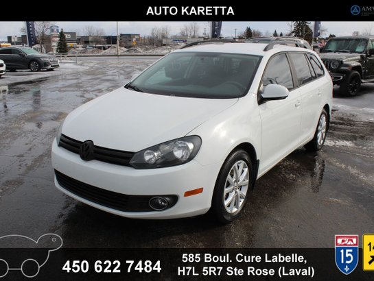Volkswagen Golf Wagon 2014 2014 Blanc