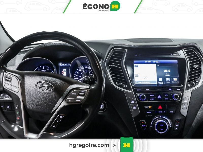 Hyundai Santa Fe 725320 | Ultimate AWD AUTO AC UIR TOIT NAV MAGS CAM RECULE 2018 Blanc Laval - photo #12