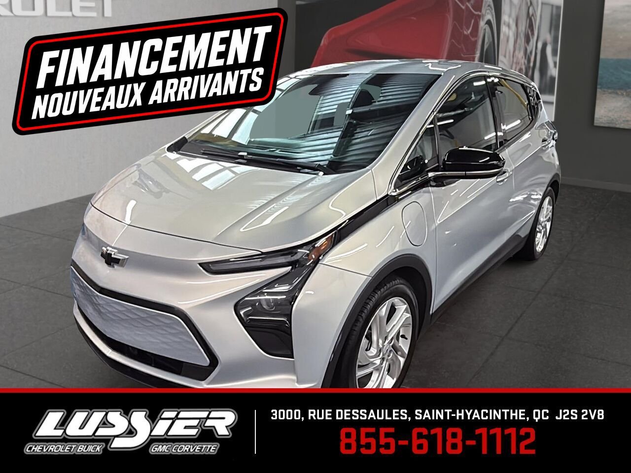 2023 CHEVROLET BOLT EV LT White Saint-Hyacinthe - photo #0