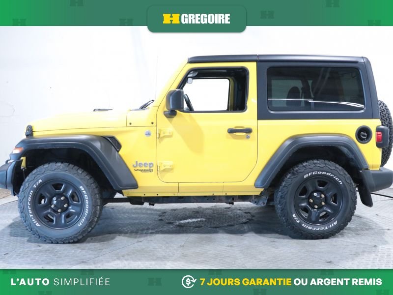 Jeep Wrangler 2019 Jaune Blainville - photo #4