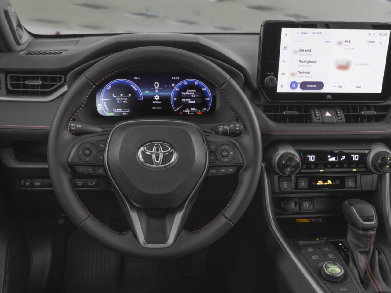 2024 Toyota RAV4 Prime PRIME XSE PLUG-IN HYBRID AWD / CLEAN CARFAX / HEATED SEATS / LEATHER SURFACE / MOONROOF / CARPLAY AND ANDROID AUTO Red Mississauga - photo #8