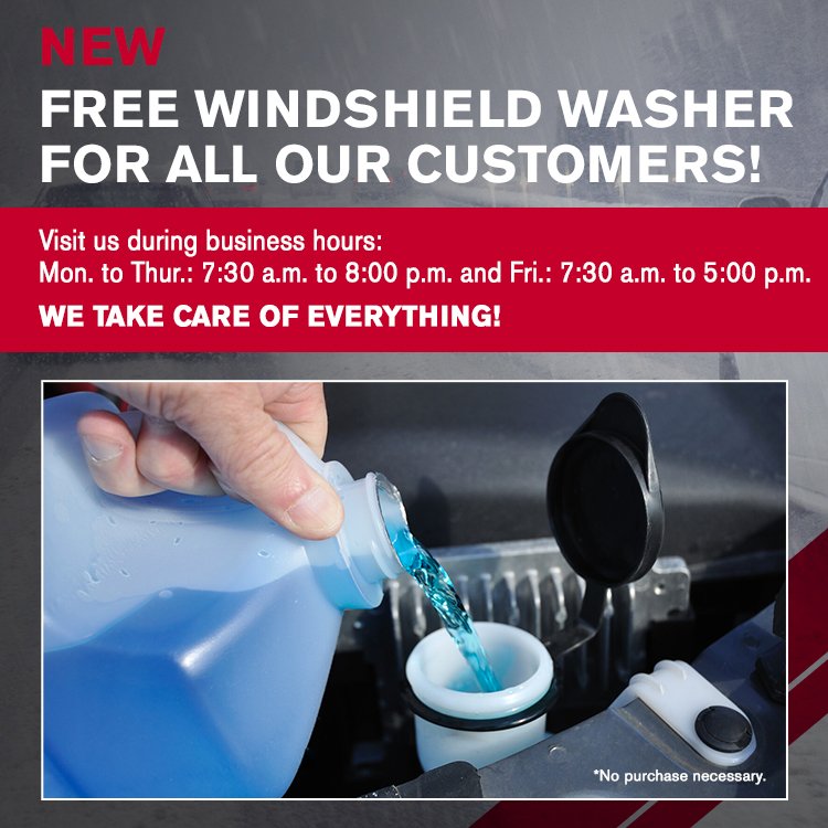 Groupe solution post free windshield washer EN V3 1