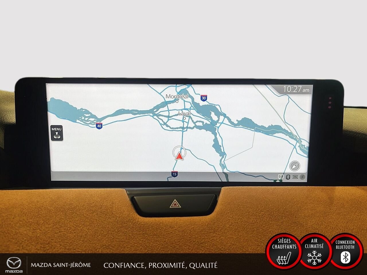 2024 Mazda CX-90 hybride léger Signature | TOIT PANORAMIQUE | AWD | CUIR | SIEGES CAPITAINES | Grey Saint-Jérôme - photo #21