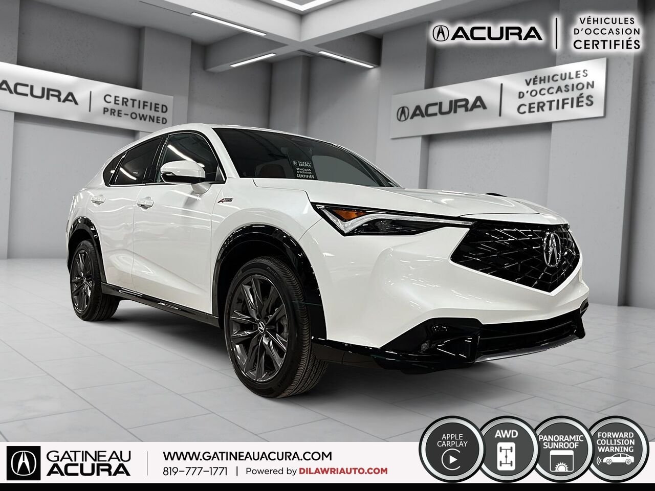 Acura ADX A-Spec AWD 2025 Blanc Ottawa & Gatineau - photo #13