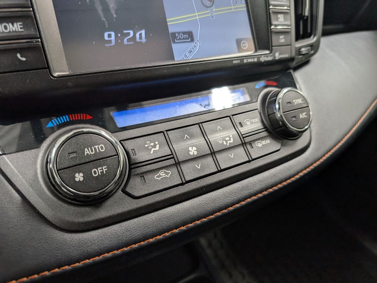 2017 Toyota RAV4 Hybrid JTMJJREV6HD088292 Electric Storm Blue Sherbrooke - photo #19