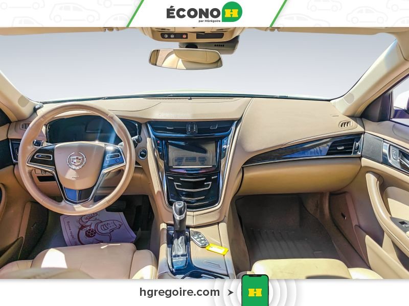 Cadillac CTS 2014 Blanc Laval - photo #18