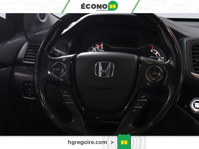 Honda Pilot 724884 | TOURING AUTO A/C TOIT CUIR GR ELECT CAM 2018 Blanc Laval - photo #20
