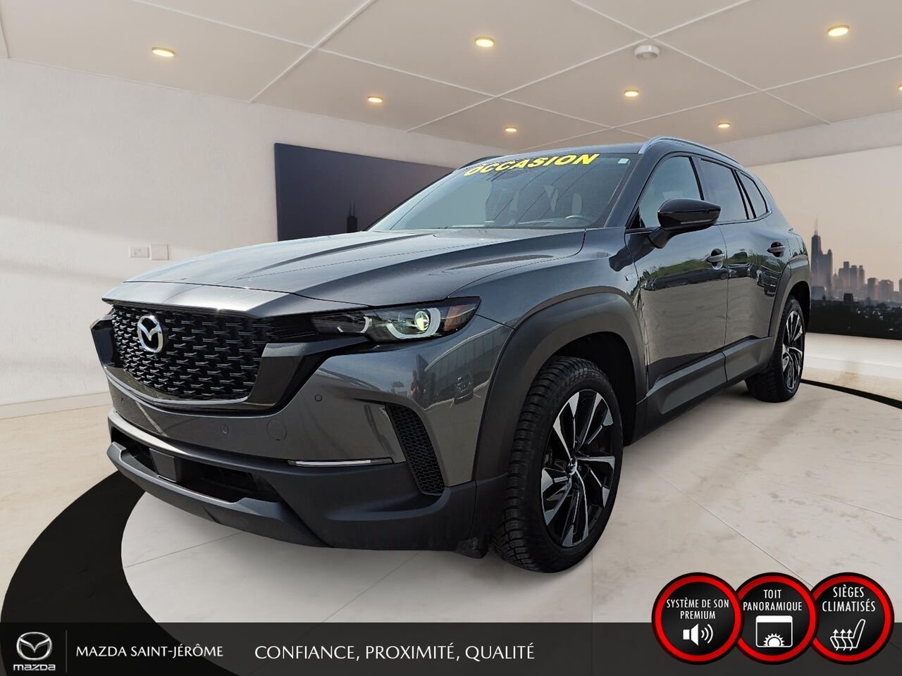 Mazda CX-50 hybride 2025 Gris Saint-Jérôme - photo #0