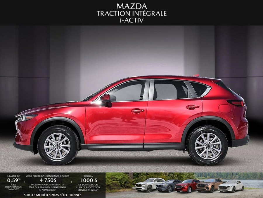 2025 Mazda CX-5 2025 Soul Red Crystal Metallic