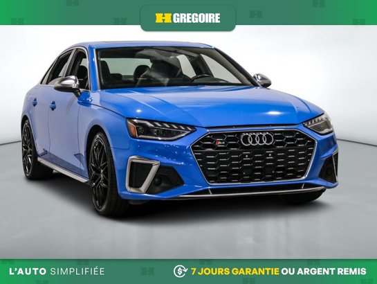 Audi S4 2021 2021 Bleu