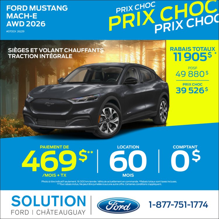 Solution ford promo avril MACH E 2026 FR