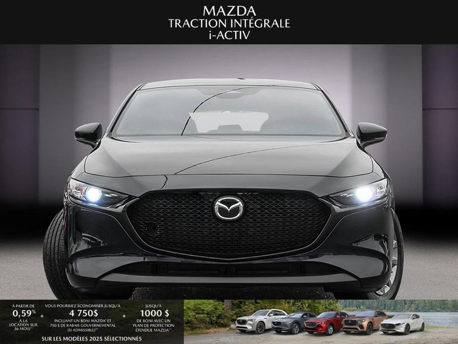 Mazda Mazda3 Sport 2025 2025 Noir de jais mica