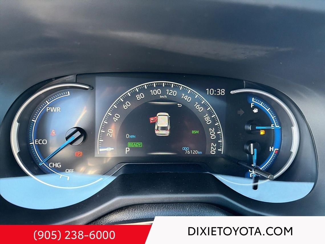 2023 Toyota RAV4 Power Sunroof, Heated Seats, Alloy Wheels, Heated Steering Wheel, Bluetooth Midnight Black Metallic Mississauga - photo #27