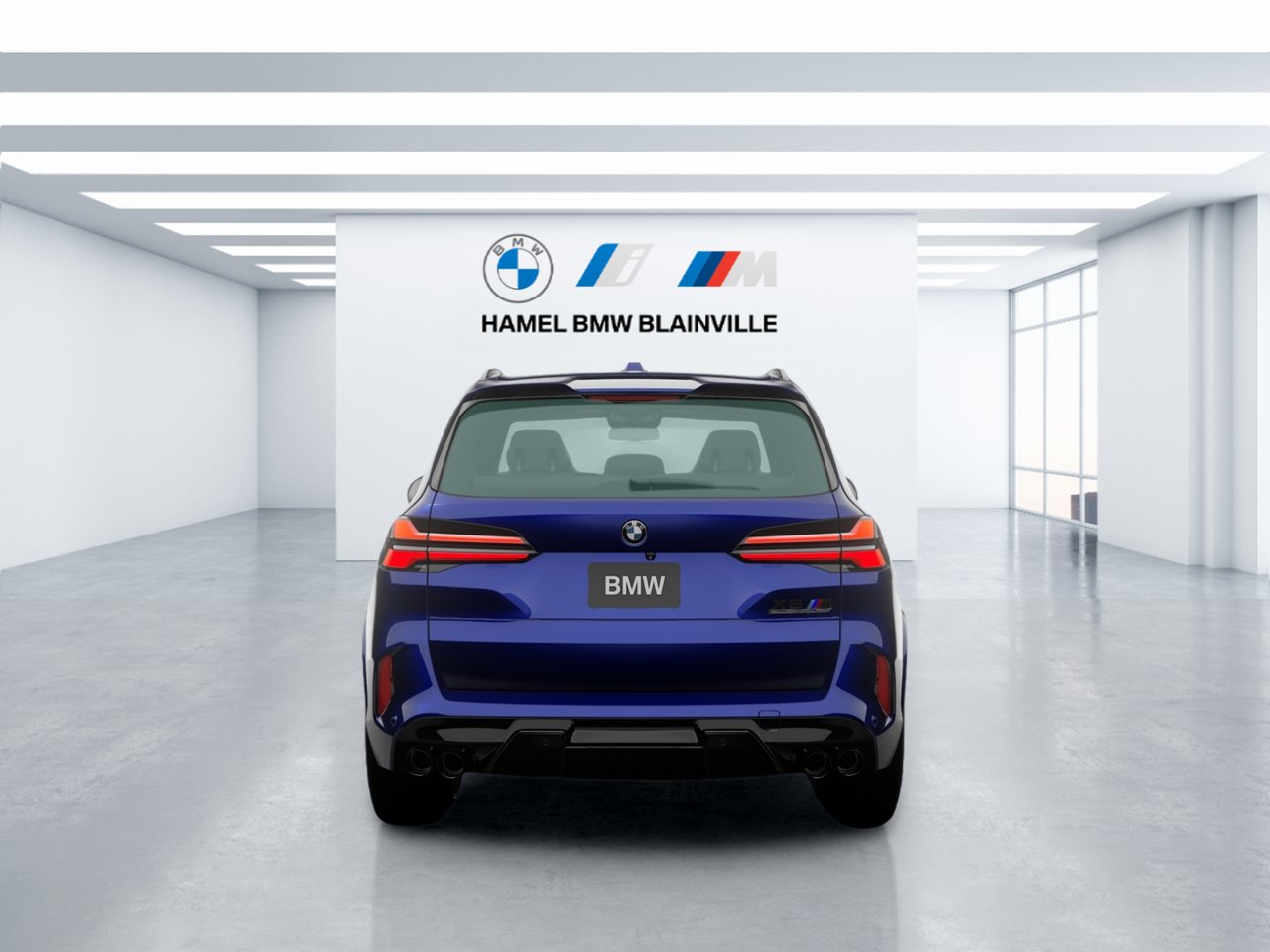 2026 BMW X5 M Competition Marina Bay Blue Metallic Blainville - photo #4
