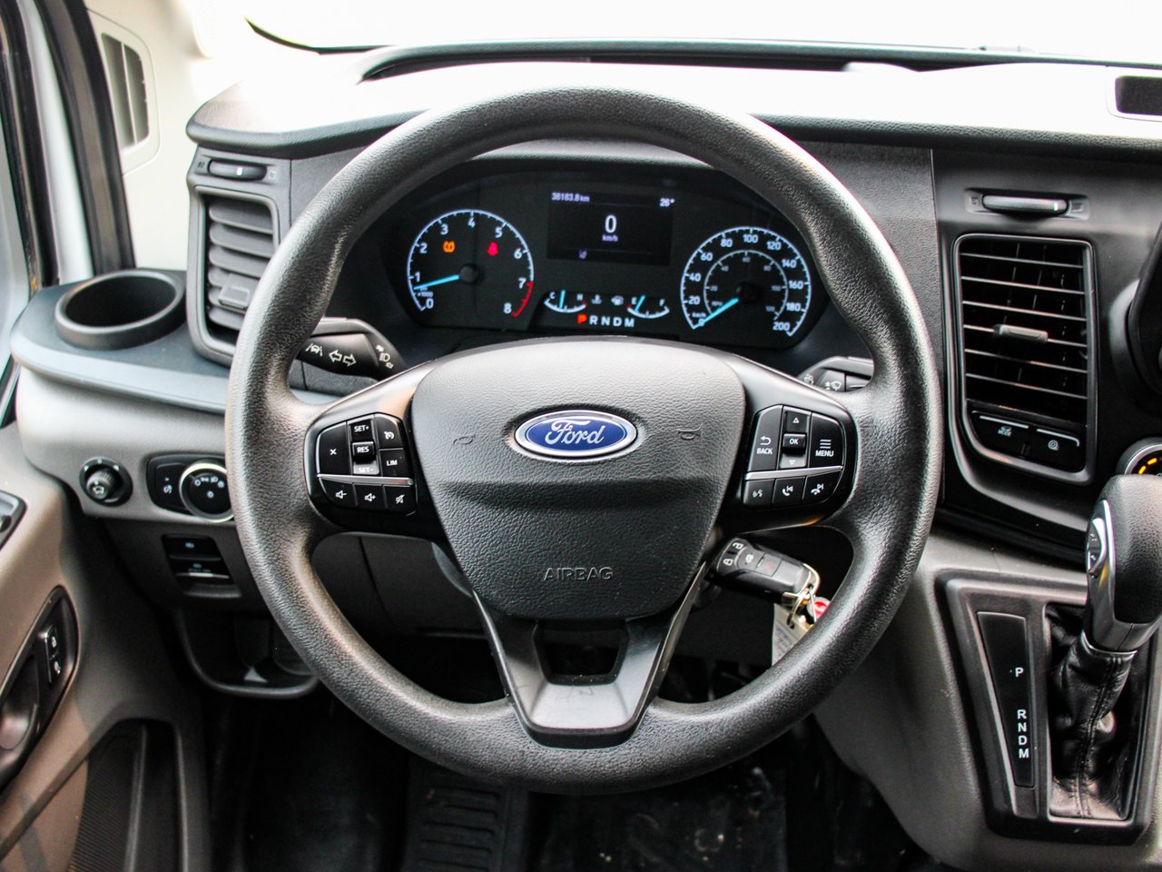2025 Ford Transit Cargo Van T-250 148 Hi Rf 9070 GVWR AWD White Sherwood Park - photo #17