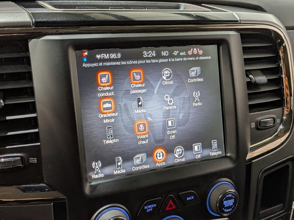 2017 Ram 1500 4WD Quad Cab 140.5" Sport Blue Val-David - photo #20