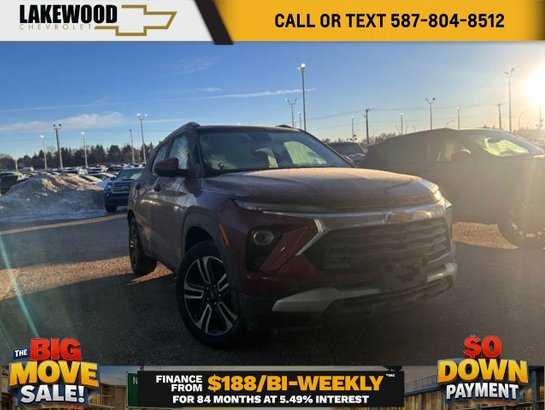 2024 Chevrolet Trailblazer 2024 Red