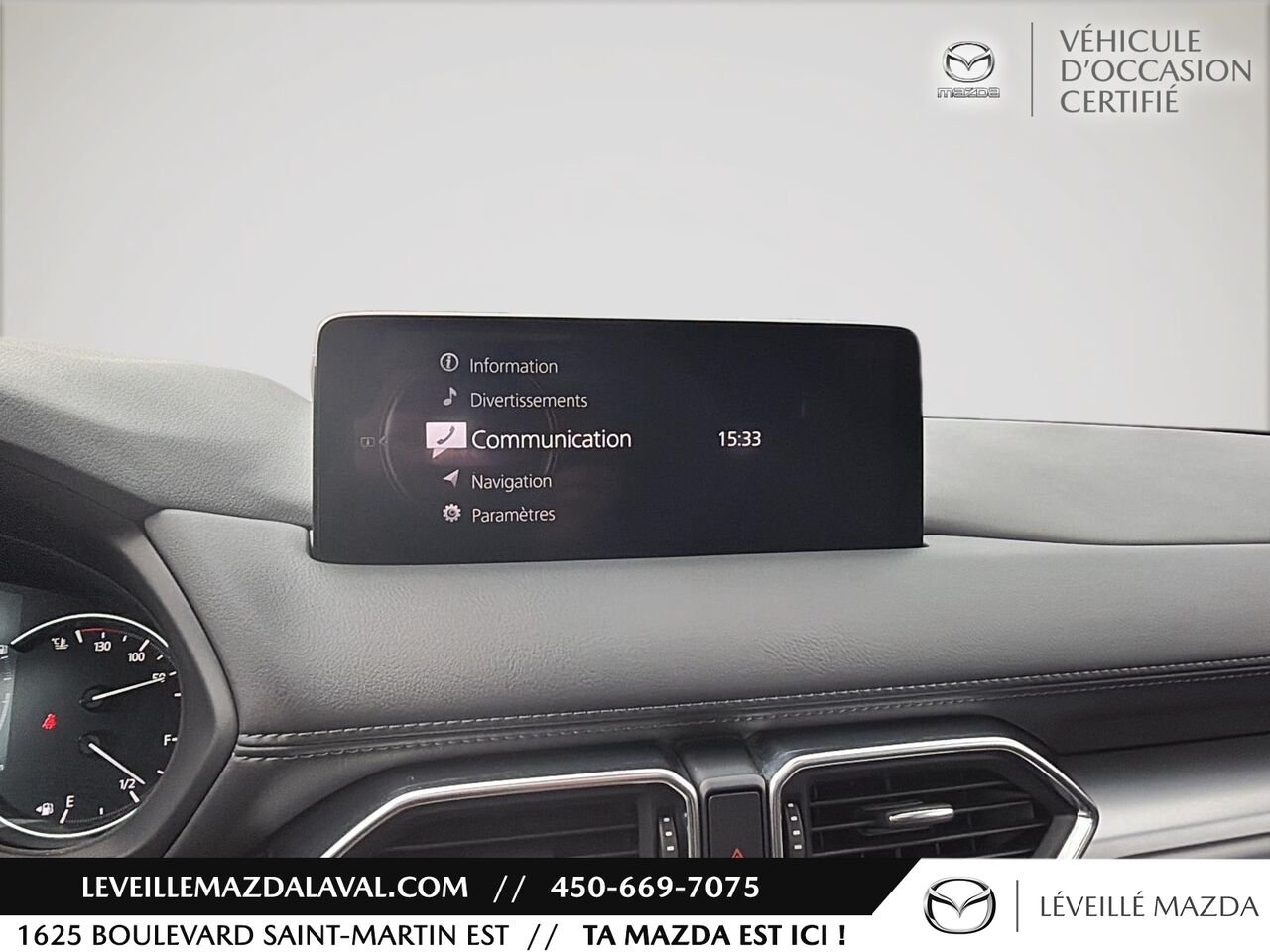 Mazda CX-5 GS TI 2023 Gris Laval - photo #14