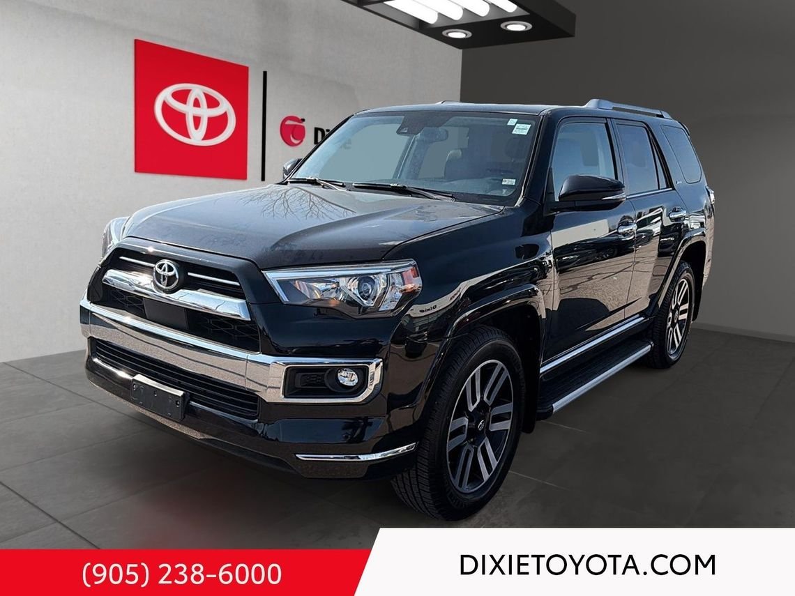 2021 Toyota 4Runner Power Sunroof, Leather Interior, Heated Seats, Alloy Wheels, Heated Steering Wheel, Running Boards, Bluetooth Midnight Black Metallic Mississauga - photo #0