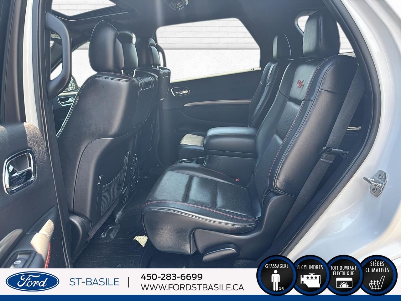 DODGE DURANGO 2015 Blanc Saint-Basile-le-Grand - photo #16