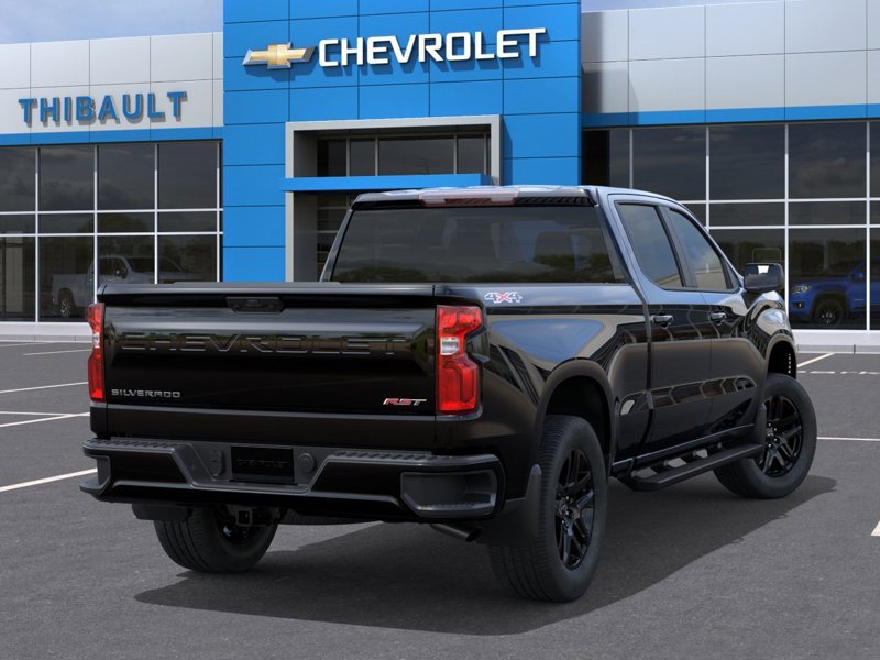 CHEVROLET SILVERADO 1500 RST cabine multiplace 4RM 157 po 2026 Noir Sherbrooke - photo #3