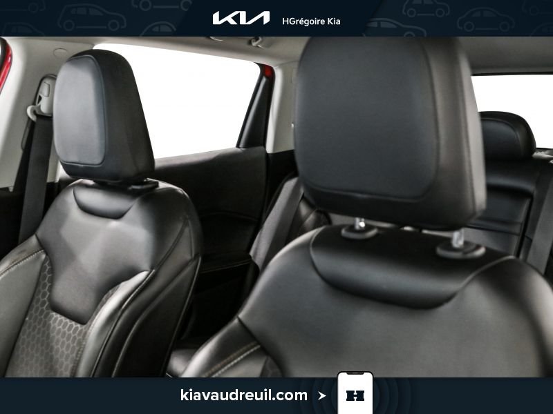 Jeep Compass KW7879 | ***AWD / CAMERA RECUL / NAVI / CUIR / MAGS*** 2018 Rouge Laval - photo #9