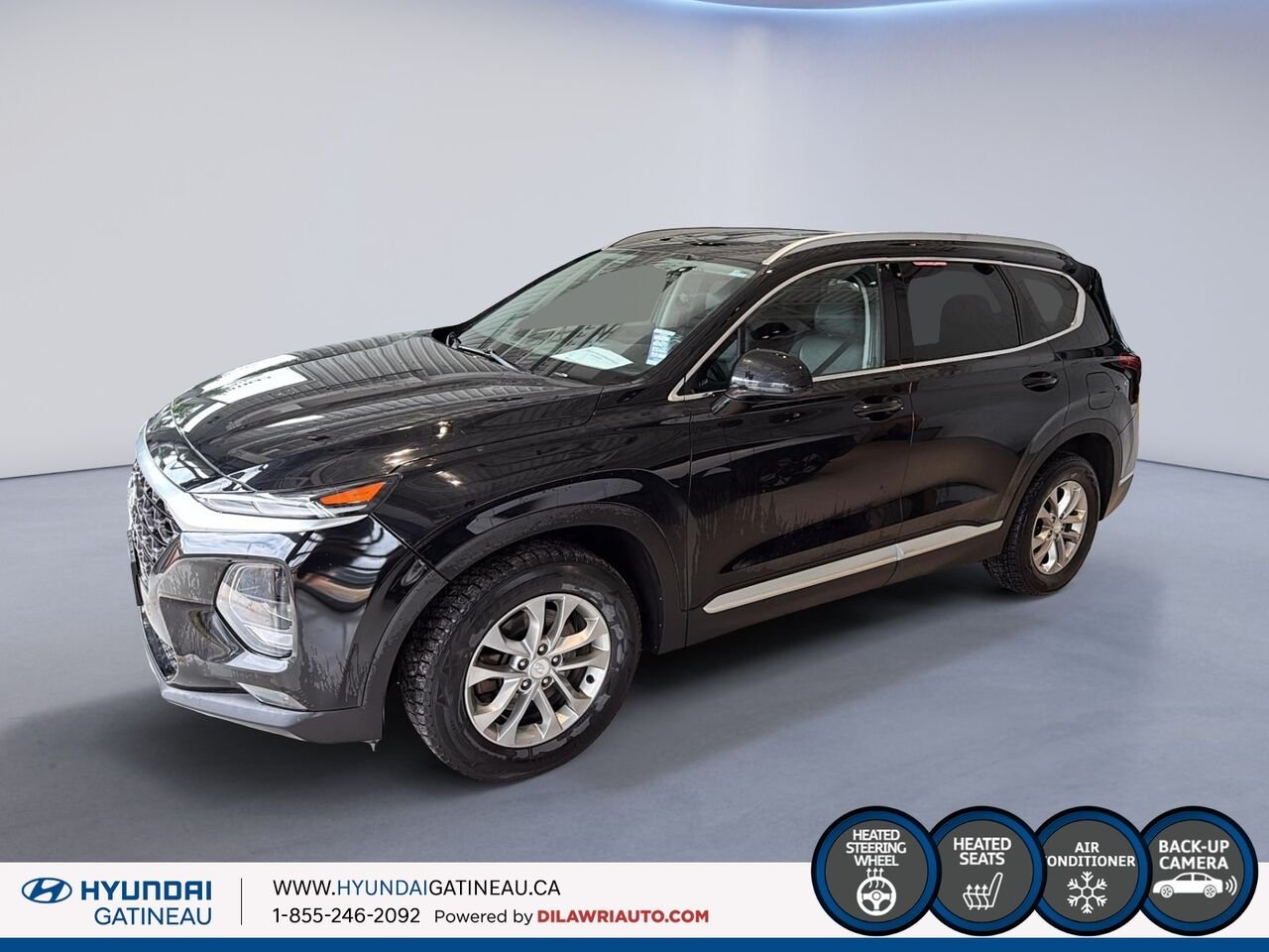 Hyundai Santa Fe 2.4L Essential TI *** sieges chauffants, un proprio, aucun accidents*** 2020 Gris Ottawa & Gatineau - photo #4