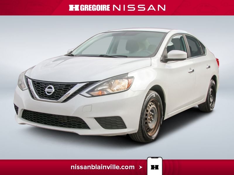 Nissan Sentra BR5472 | SV AUTO A/C GR ELECTRIQUE CAM RECUL BANC CHAUFFANT 2017 Blanc Laval - photo #2