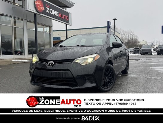 Toyota Corolla 2015 2015 Noir