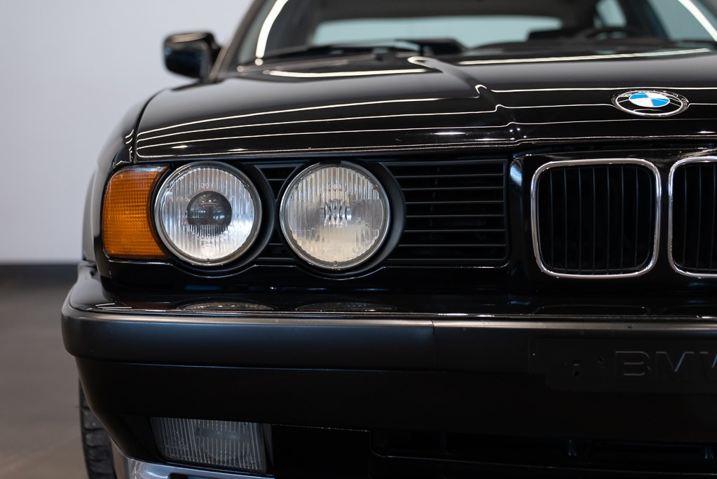 1991 BMW 5 Series Black Montreal - photo #3