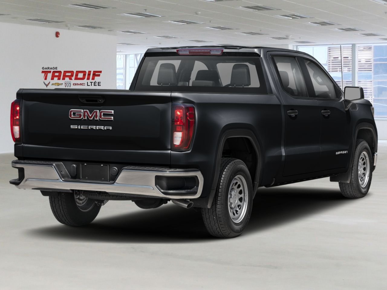 GMC Sierra 1500 Pro cabine multiplace 4RM 147 po 2026 Noir onyx Amos - photo #2