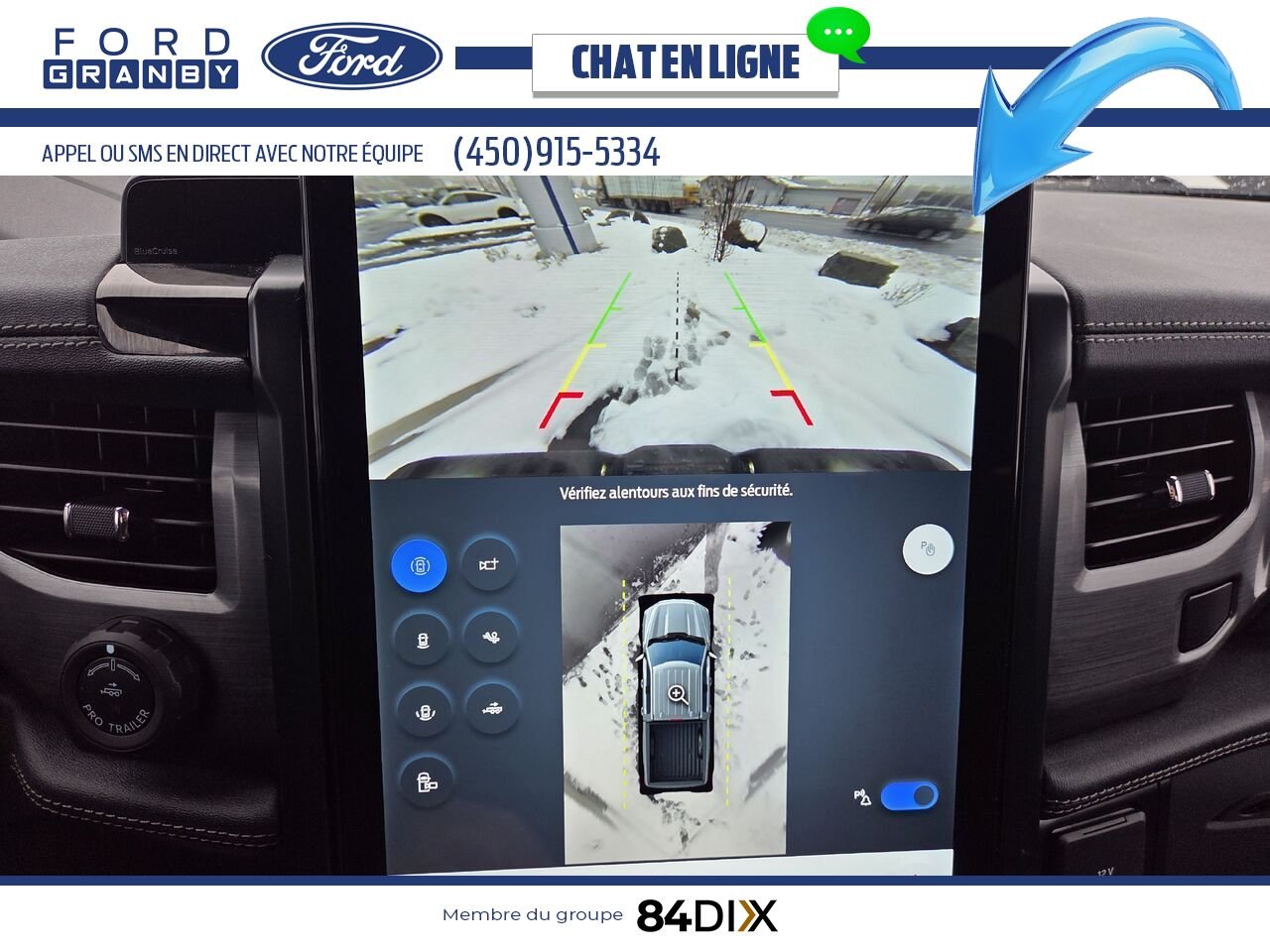 Ford F-150 Lightning 2024 Blanc Granby - photo #9