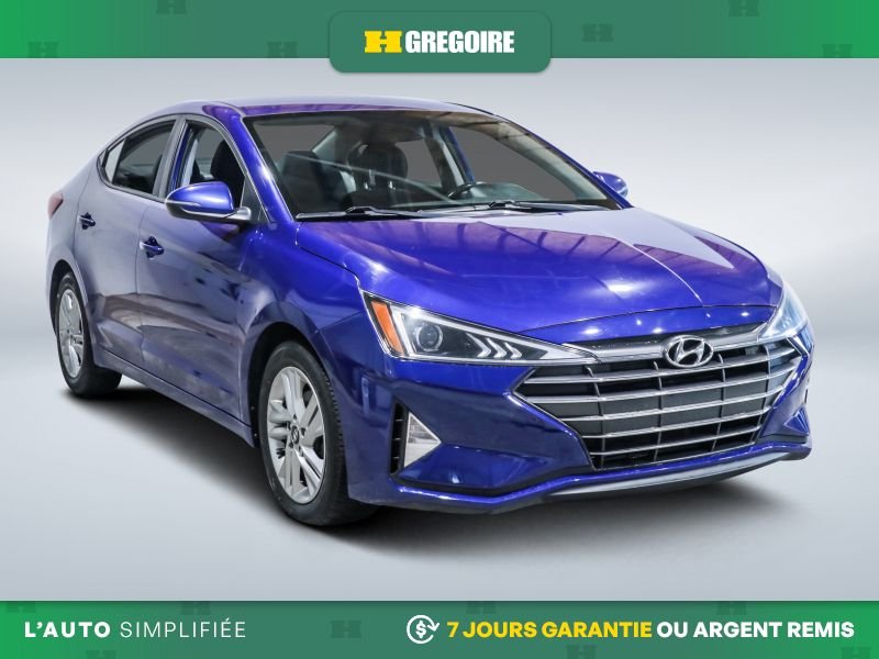 Hyundai Elantra 2020 2020 Bleu
