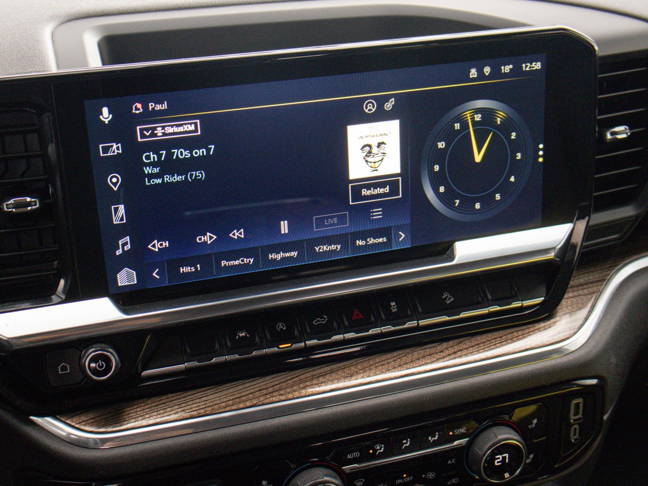 2024 Chevrolet Silverado 1500 4WD Crew Cab 147 RST Black Sherwood Park - photo #26