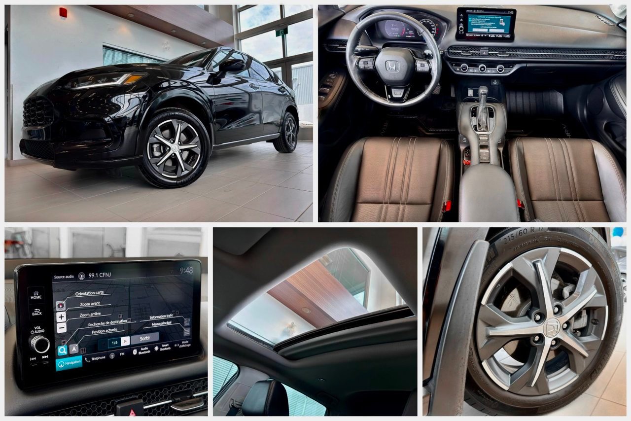2023 Honda HR-V Black Notre-Dame-des-Prairies - photo #14