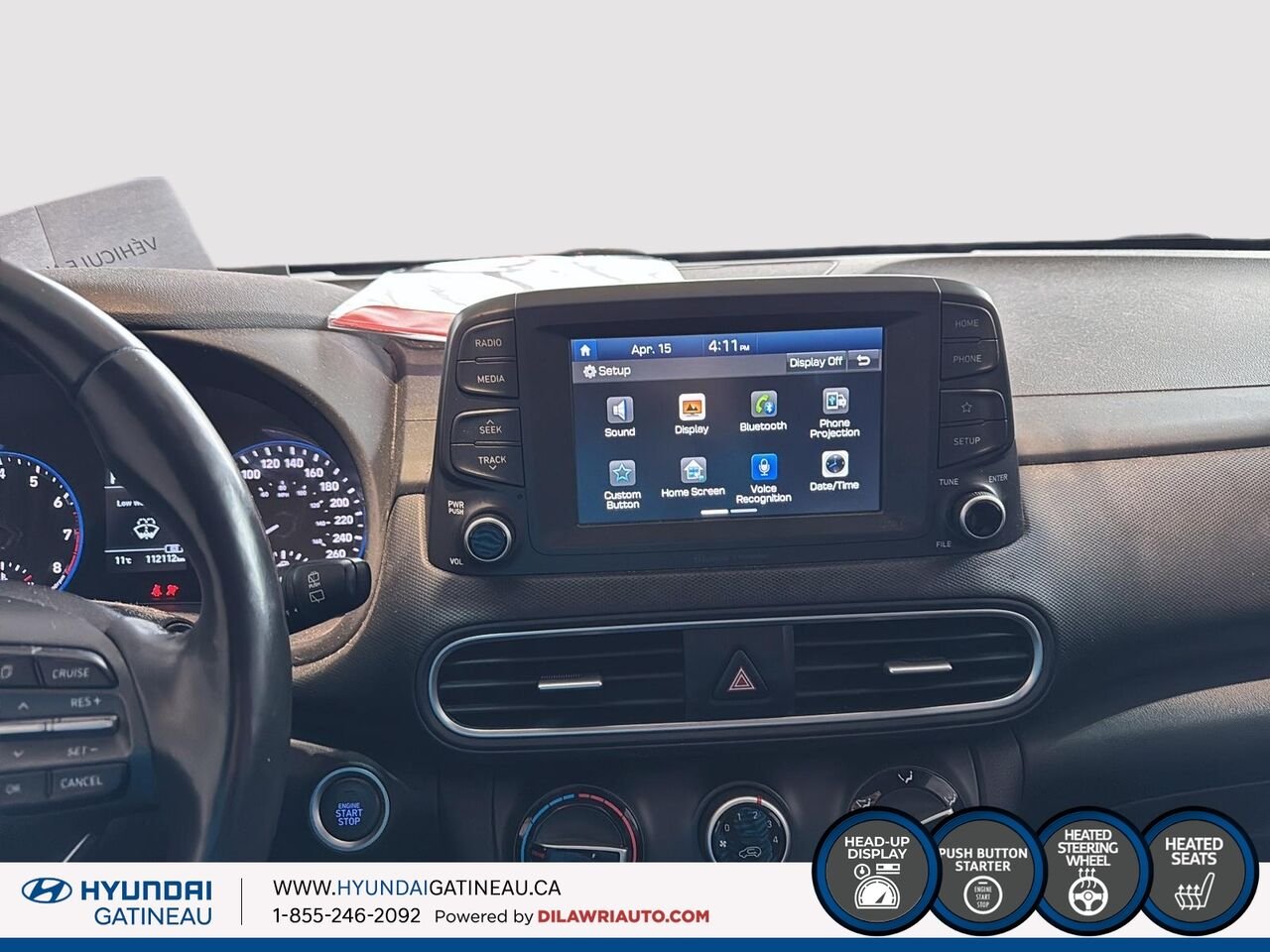 Hyundai Kona 2018 Blanc Gatineau - photo #13
