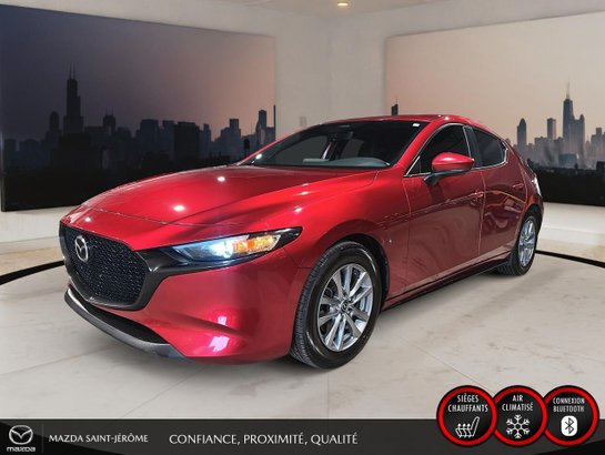 2024 Mazda Mazda3 Sport GS LUXURY | AWD | TOIT OUVRANT | CUIR | Red