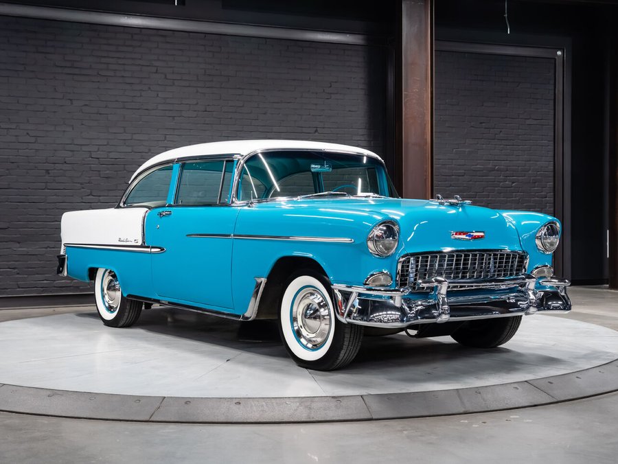 1955 Chevrolet Bel Air 1955 Blue
